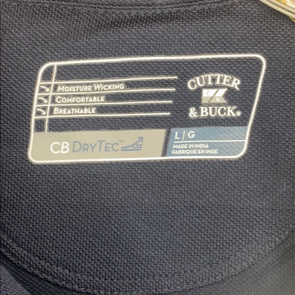 NWT - Cutter & Buck ladies navy blue polo shirt - Picture 3 of 6
